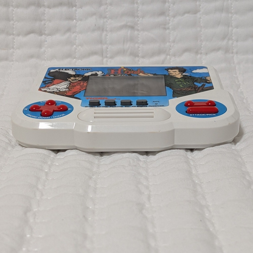 VTG‎ Tiger Electronics 1988 Hook Peter Pan LCD Handheld Video Game *TESTED* - Picture 6 of 10